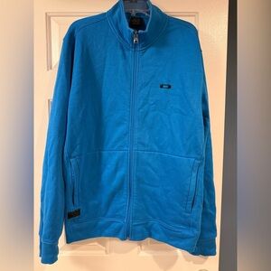 Blue Oakley Fleece Full-Zip Jacket